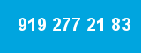 919 277 21 83 919 277 21 83